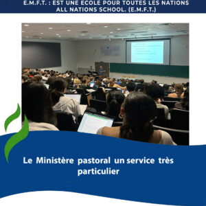 Le Ministère pastoral un service très particulier